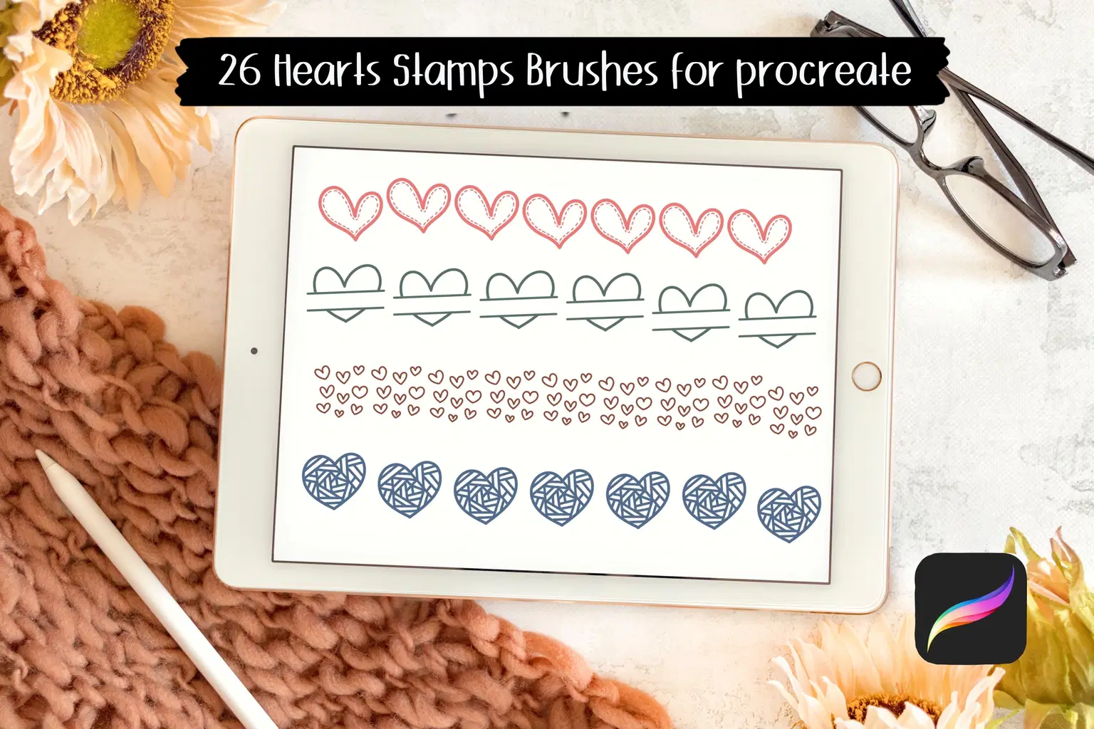 26 Hearts Stamps Brushes for Procreate.jpg