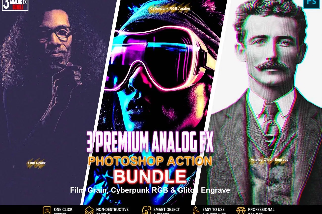 3 Premium Analog FX Photoshop Actions Bundle.jpg