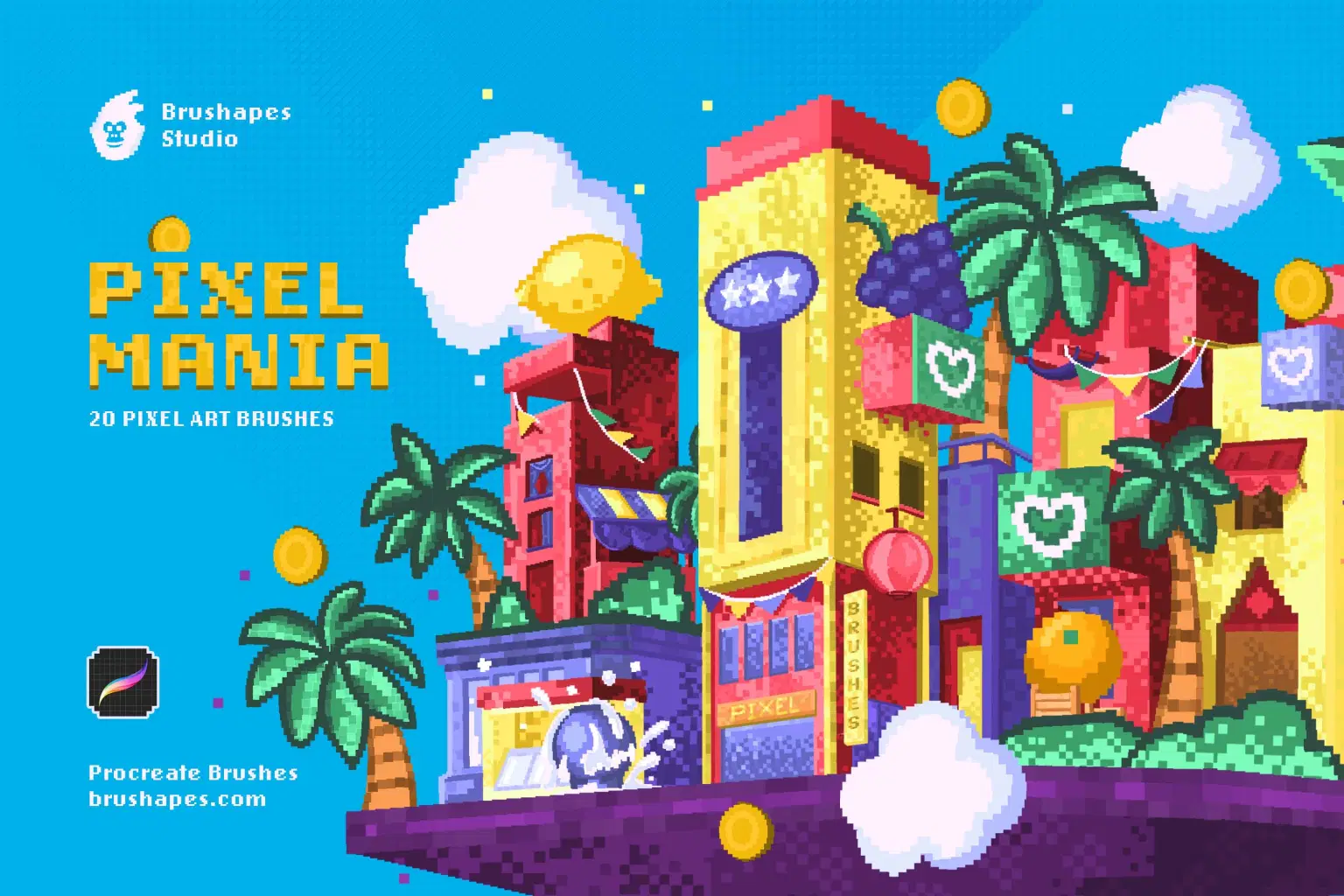 Pixel Art Procreate Brushes 01.jpg