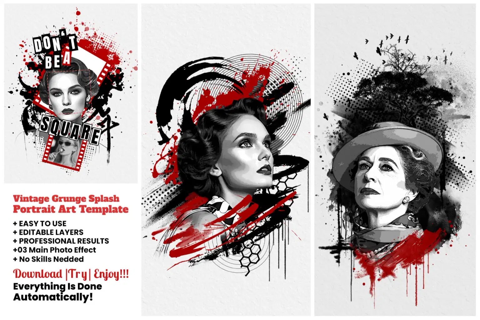 Vintage Grunge Splash Portrait Art Template.jpg