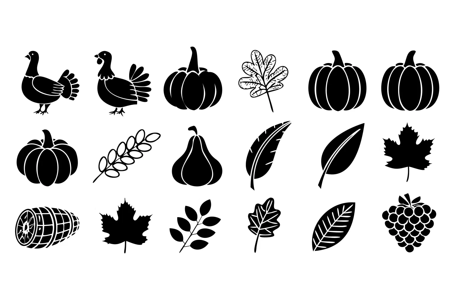 Autumn leaf pumpkin turkey corn.jpg