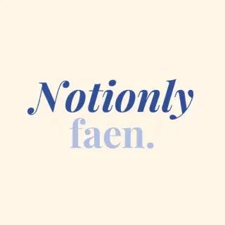 Notionly Faen logo